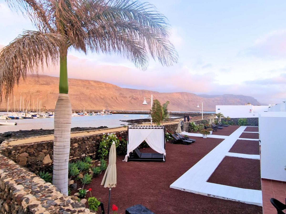 La Graciosa Camelia Beach Vistas Mar Caleta de Sebo Esterno foto