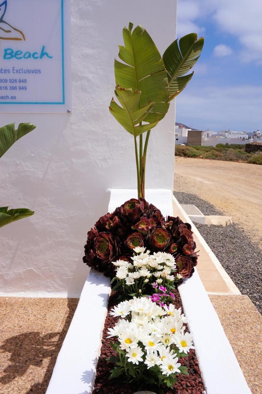 La Graciosa Camelia Beach Vistas Mar Caleta de Sebo Esterno foto