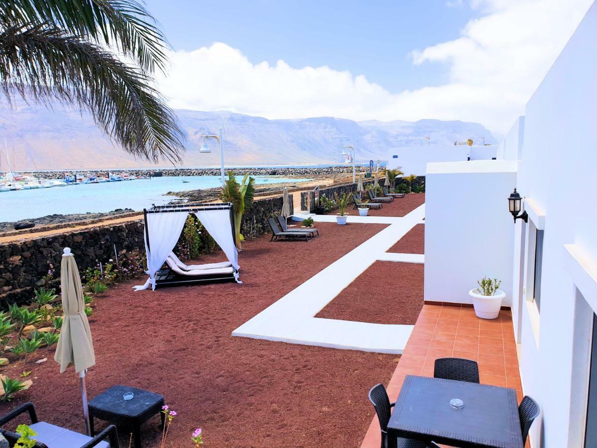 La Graciosa Camelia Beach Vistas Mar Caleta de Sebo Esterno foto